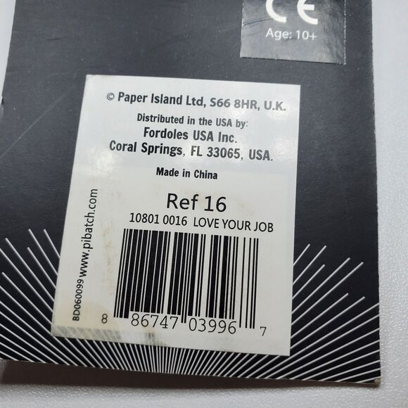 Watchover Voodoo Doll Keychain Love Your Job Lucky Charm - Picture 5 of 5